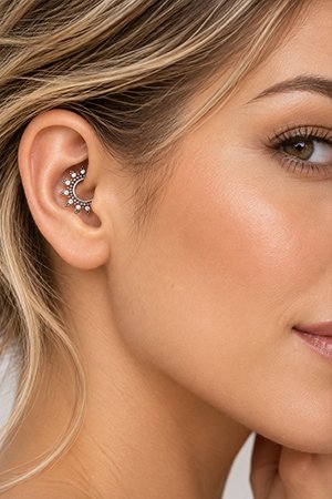 Piercings para Daith Piercing daith em titânio