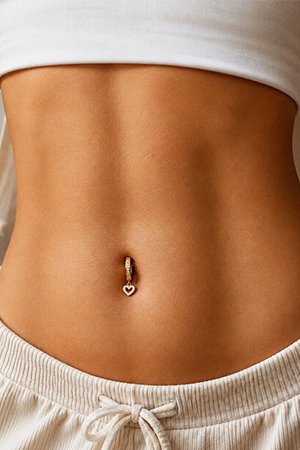 Piercings de Umbigo Piercing de umbigo com pingente